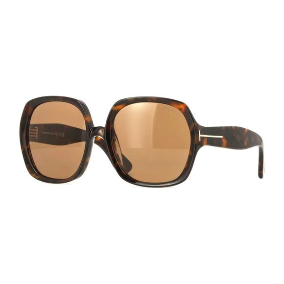 NEW TOM FORD WOMEN HAVANA SUNGLASSES - Picture 1 of 3